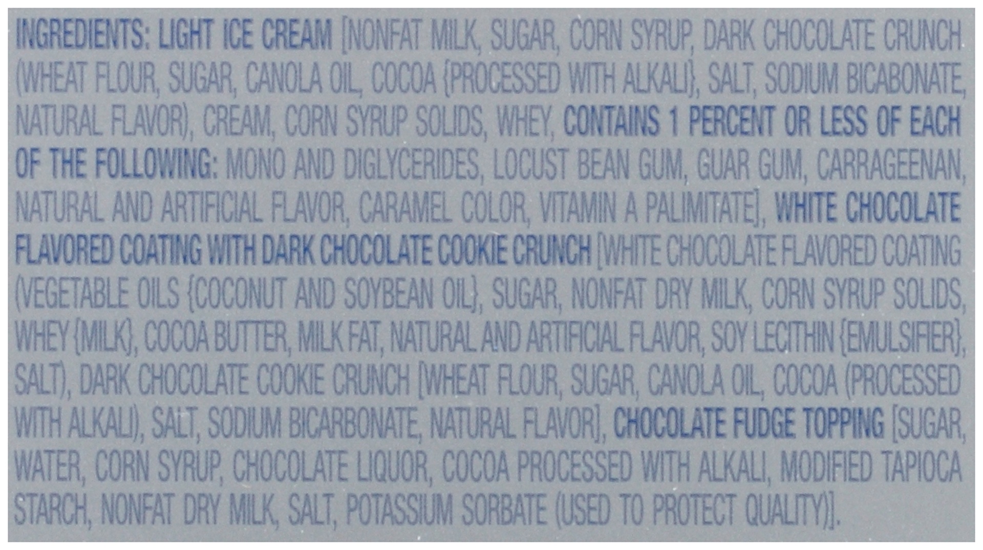 slide 8 of 8, Klondike Kandy Bars Cookies & Cream Ice Cream Bars 6 ct Box, 16.5 fl oz