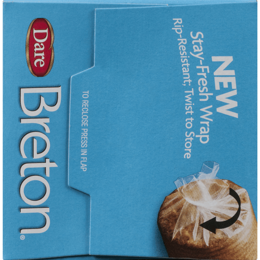 slide 5 of 9, Dare Foods Breton Reduced Fat Salt Crackers, 8 oz