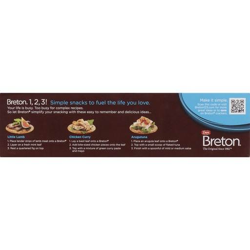 slide 7 of 9, Dare Foods Breton Reduced Fat Salt Crackers, 8 oz