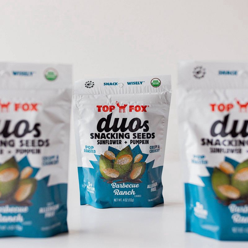 slide 5 of 5, Top Fox Barbecue Ranch Snacking Duo Pumpkin + Sunflower Seeds - 5.5oz, 5.5 oz