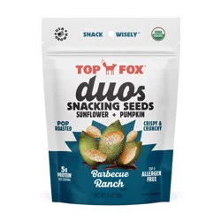 Top Fox Barbecue Ranch Snacking Duo Pumpkin + Sunflower Seeds - 5.5oz