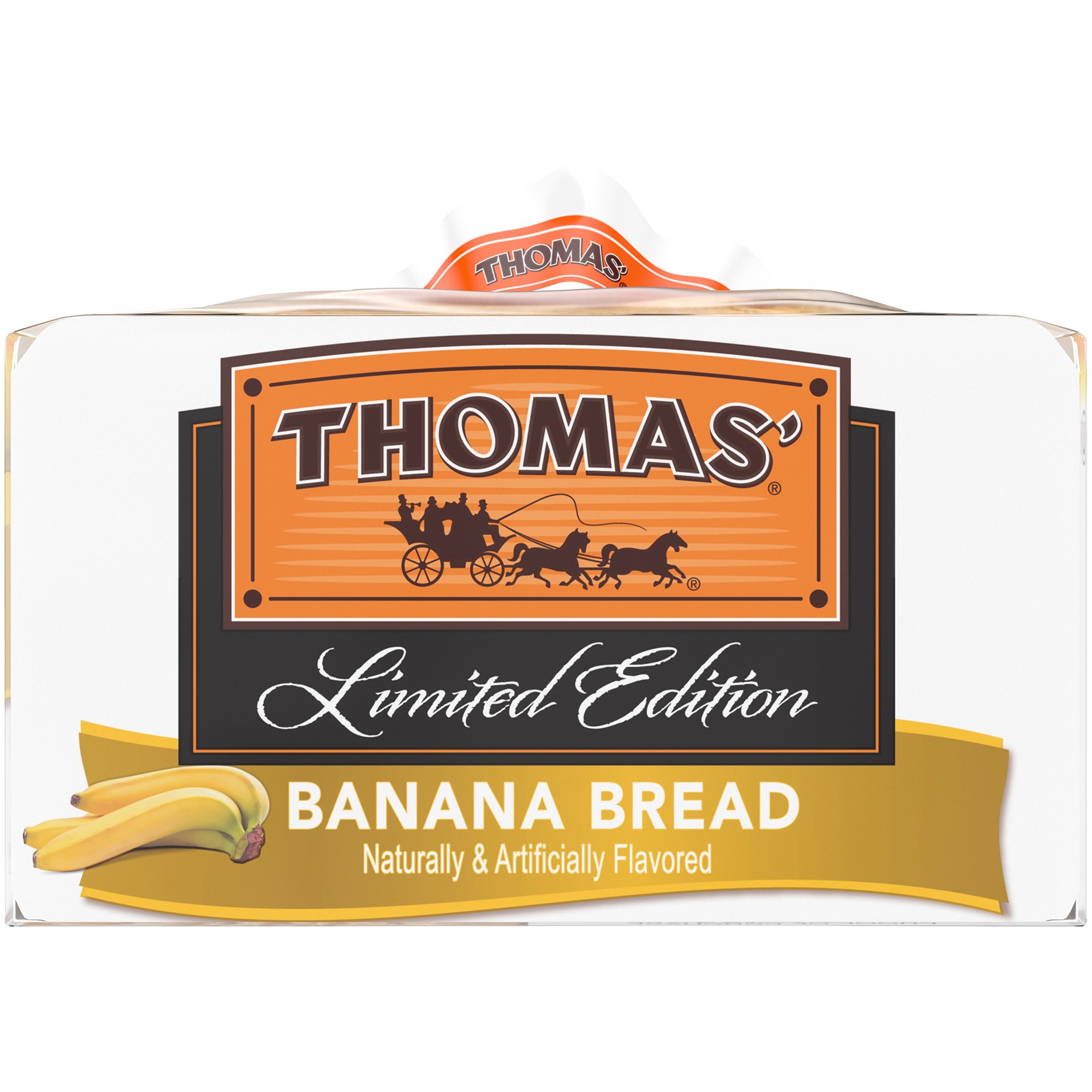 slide 3 of 5, Thomas' Banana Bread English Muffins, 13 oz