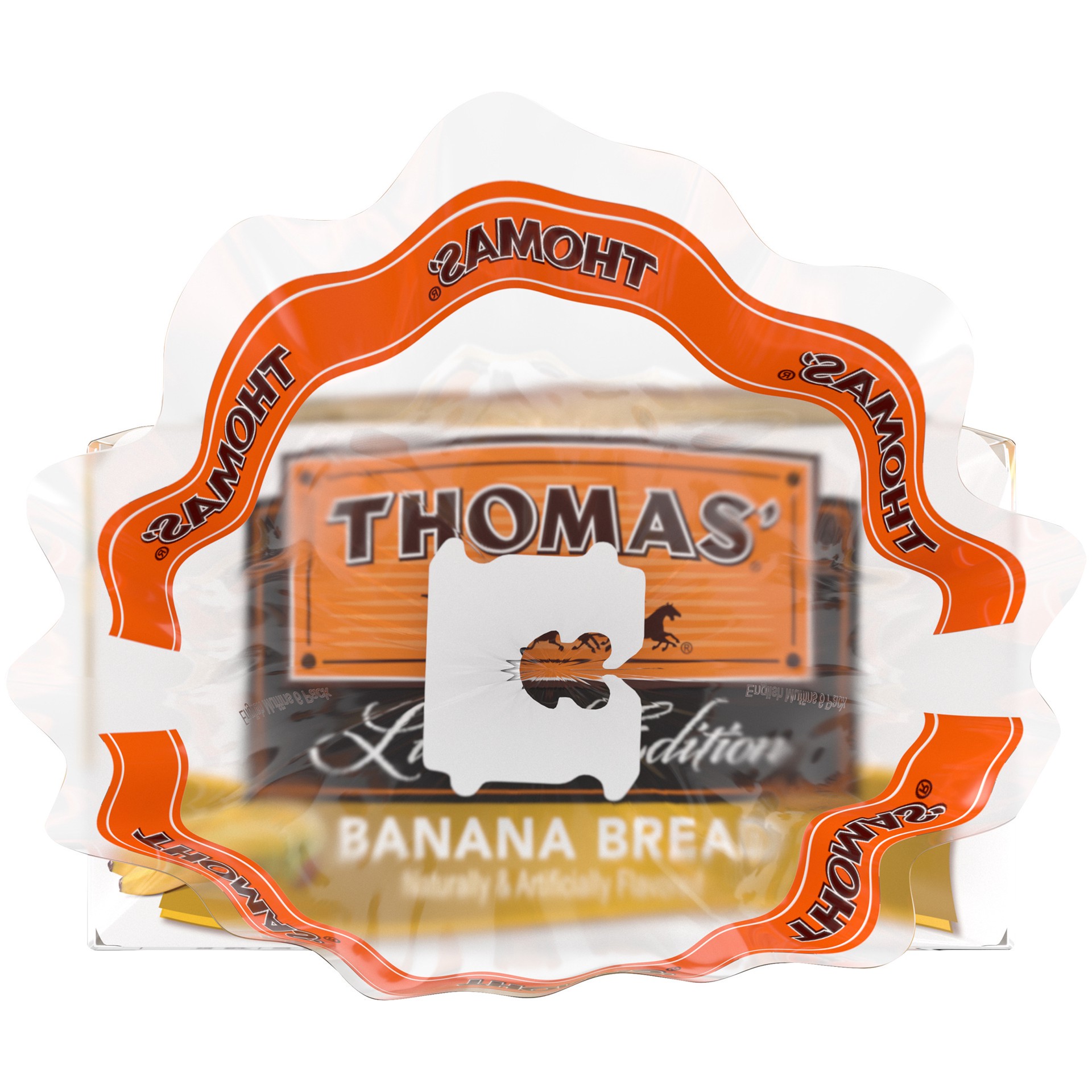 slide 2 of 5, Thomas' Banana Bread English Muffins, 13 oz