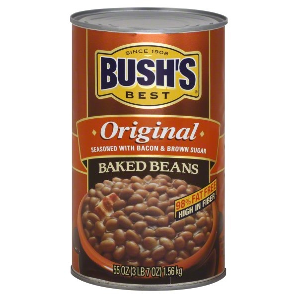 slide 1 of 1, Bush's Best Original Baked Beans, 55 oz