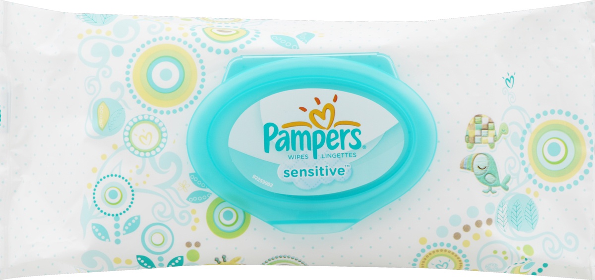 slide 5 of 7, Pampers Wipes, 64 ct