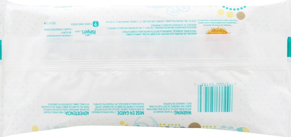 slide 5 of 7, Pampers Wipes 64 ea, 64 ct