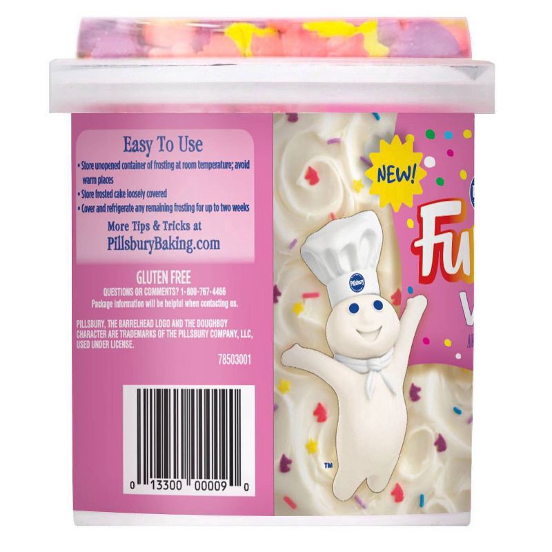 slide 3 of 6, Pillsbury Funfetti Unicorn Vanilla Frosting - 15.6oz, 15.6 oz