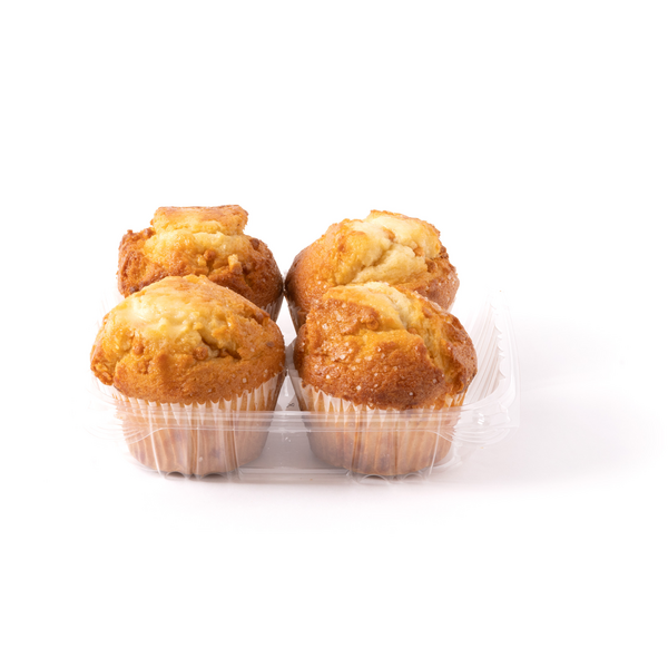 slide 1 of 1, Giant Bakery Butter Rum Muffins, 4 ct