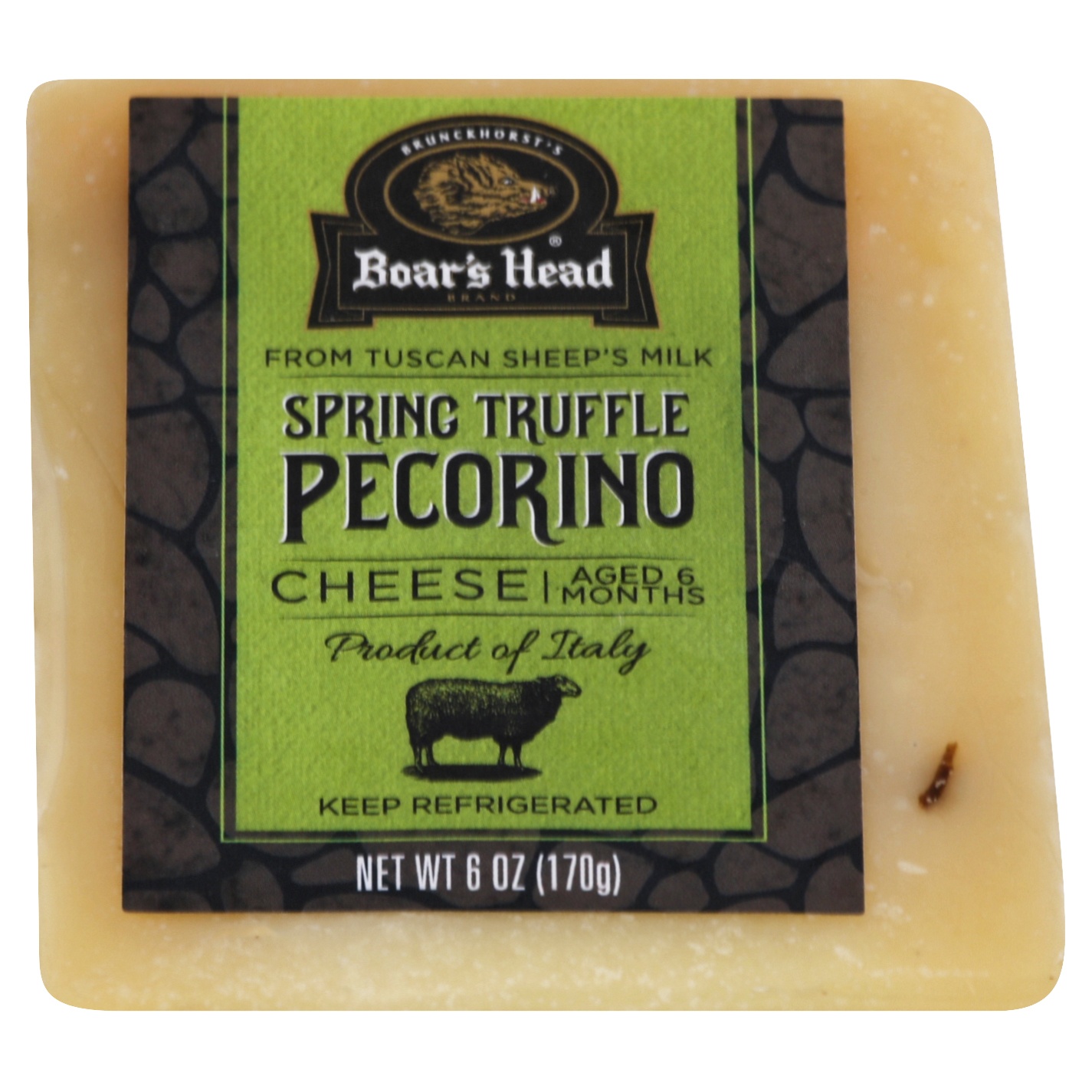 slide 1 of 1, Boars Head Cheese, Pecorino, Spring Truffle, 6 oz