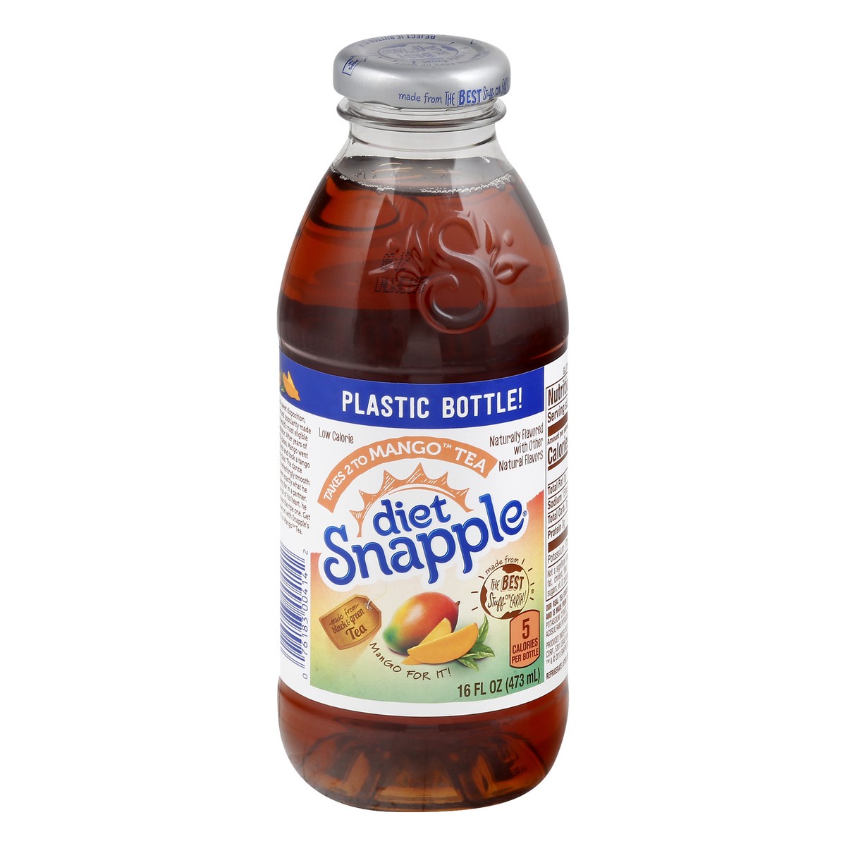 slide 4 of 11, Snapple Diet Mango Tea - 16 oz, 16 fl oz