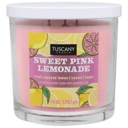 Tuscany Sweet Pink Lemonade Candle