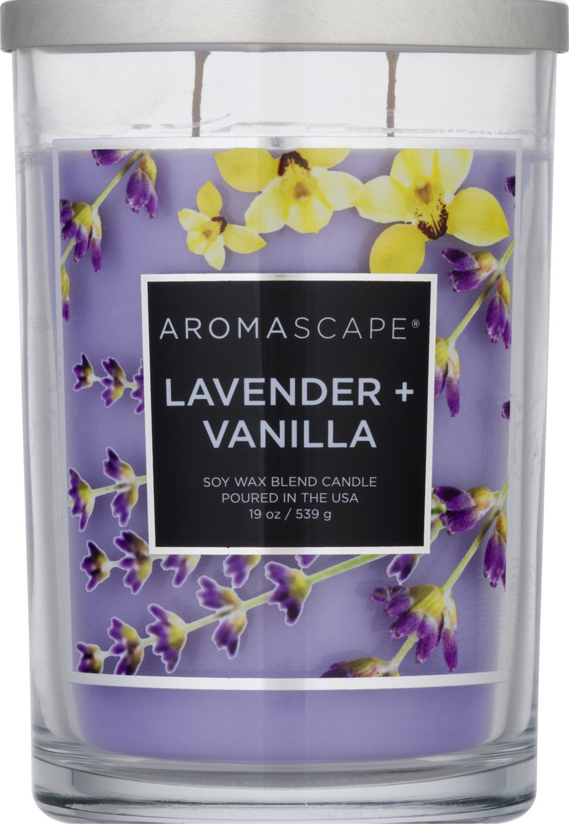 slide 6 of 9, Aromascape Lavender + Vanilla Candle 1 ea, 1 ct