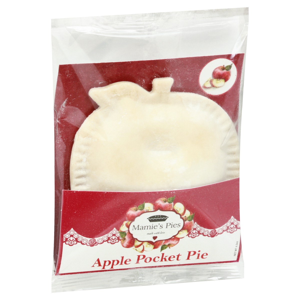 slide 9 of 13, Mamie's Pies Mamies Pocket Pies Apple, 4.5 oz