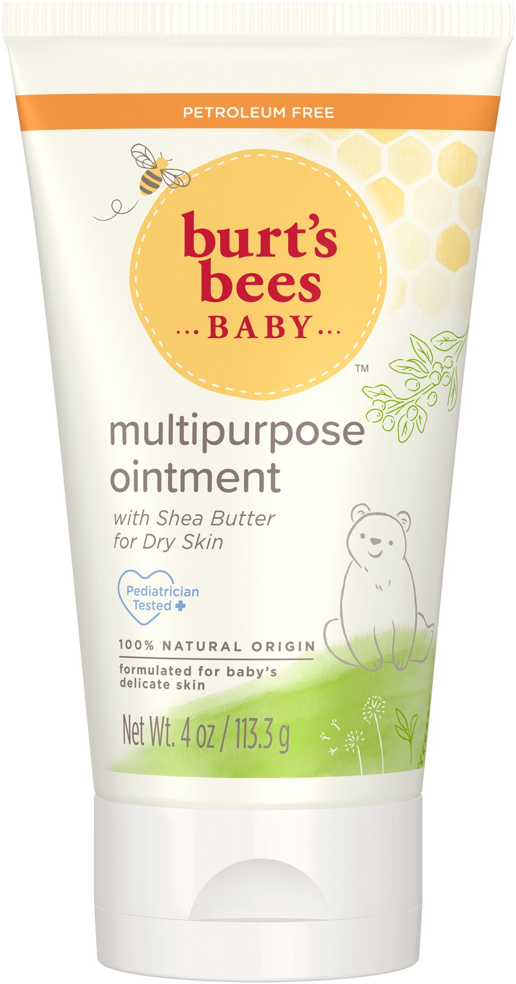 slide 1 of 22, Burt's Bees Baby 100% Natural Origin Multipurpose Healing Ointment, 4 oz