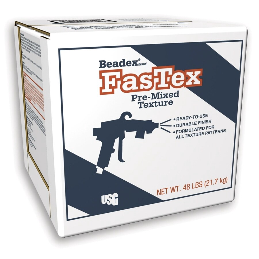 slide 2 of 2, BEADEX Brand Fas-Tex 3.5 Gallon(s) White Multiple finishes Water-based Wall and Ceiling Texture, 1 ct