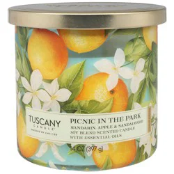 Tuscany Picnic In The Park Candle