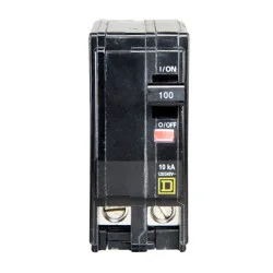 Square D QO 100-amp 2 -Pole Standard trip Circuit Breaker 1 ct | shipt