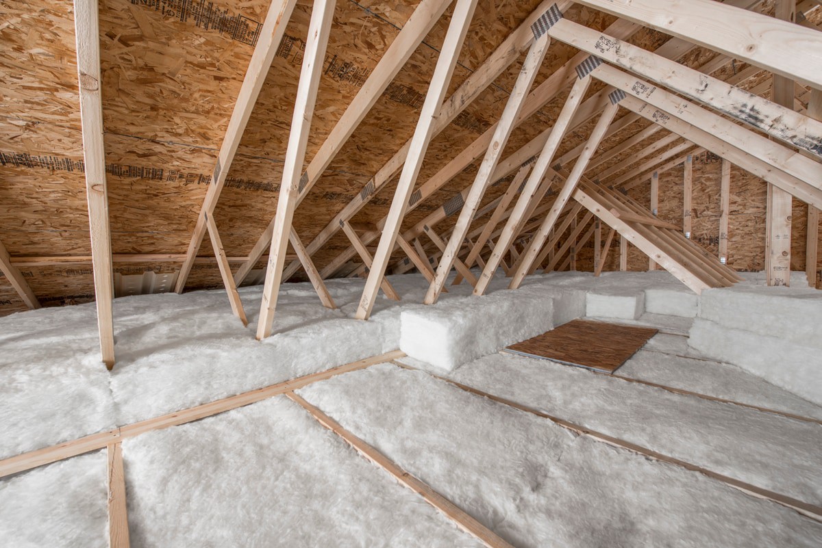 slide 5 of 6, Johns Manville R- 30 Attic Unfaced Fiberglass Batt Insulation 58.66-sq ft ( 16-in W x 48-in L), 1 ct