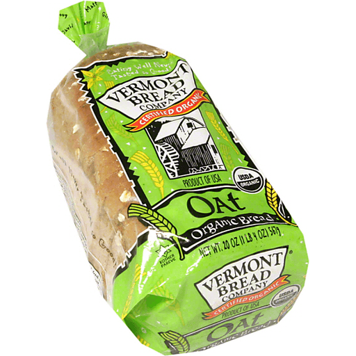 slide 2 of 2, Vermont Bread Company Organic Oat Bread, 20 oz