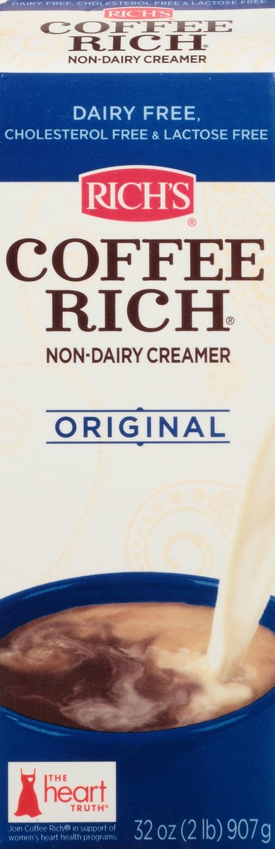 slide 5 of 9, Coffee Rich Original Non-Dairy Creamer 32 fl. oz. Carton, 32 fl oz