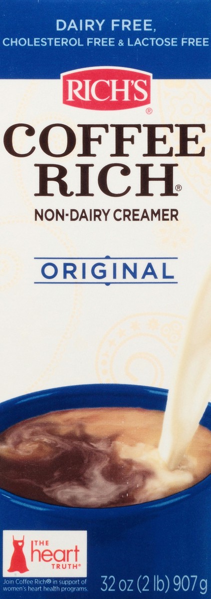 slide 7 of 9, Coffee Rich Original Non-Dairy Creamer 32 fl. oz. Carton, 32 fl oz