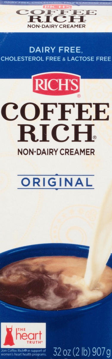 slide 1 of 9, Coffee Rich Original Non-Dairy Creamer 32 fl. oz. Carton, 32 fl oz