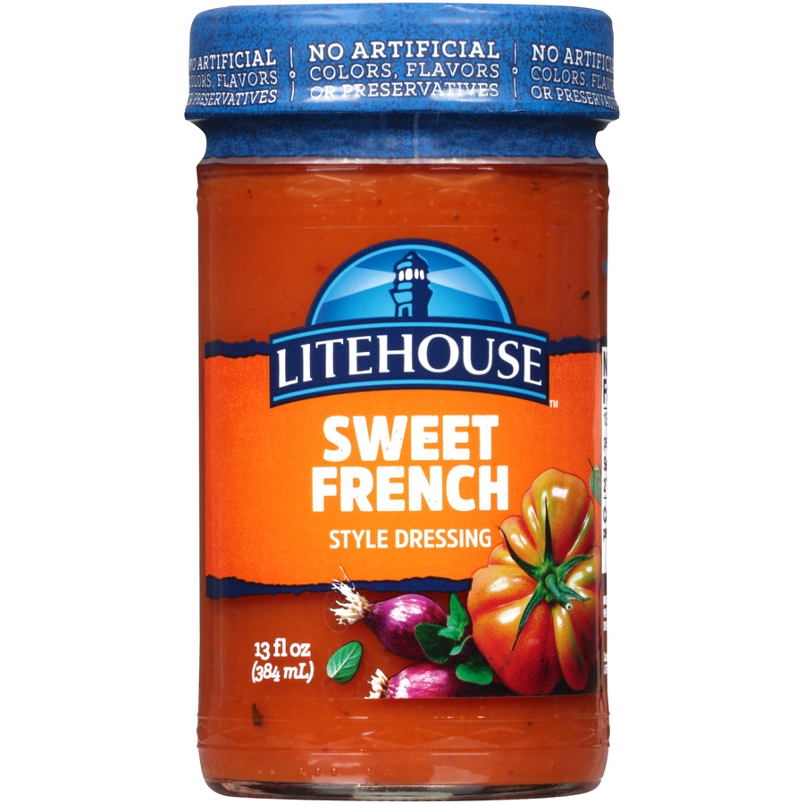 slide 2 of 9, Litehouse Sweet French Dressing & Dip, 13 fl oz