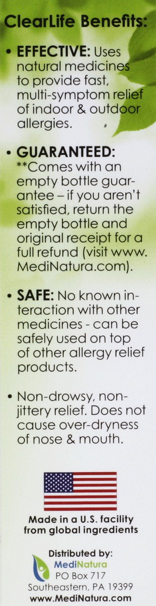 slide 4 of 5, Clear Life Nasal Spray 0.68 oz, 20 ml