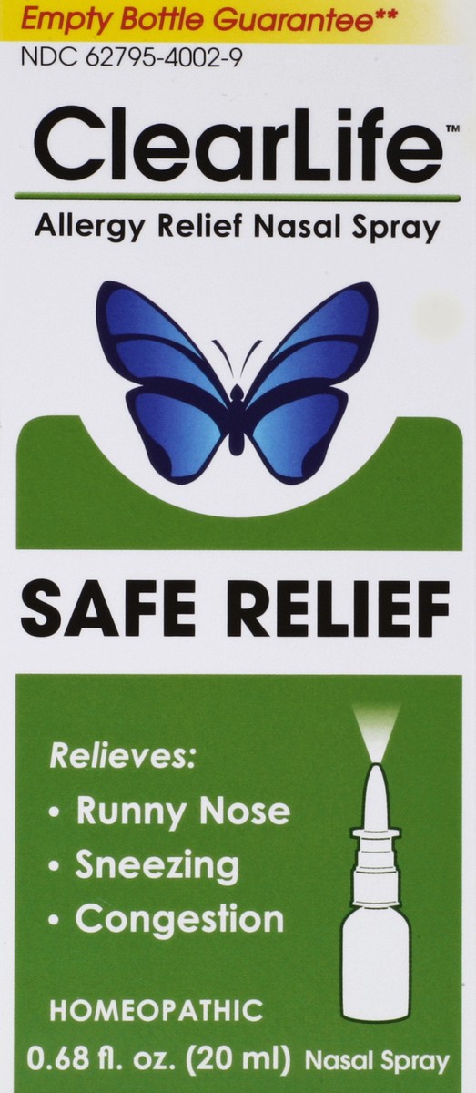 slide 1 of 5, Clear Life Nasal Spray 0.68 oz, 20 ml