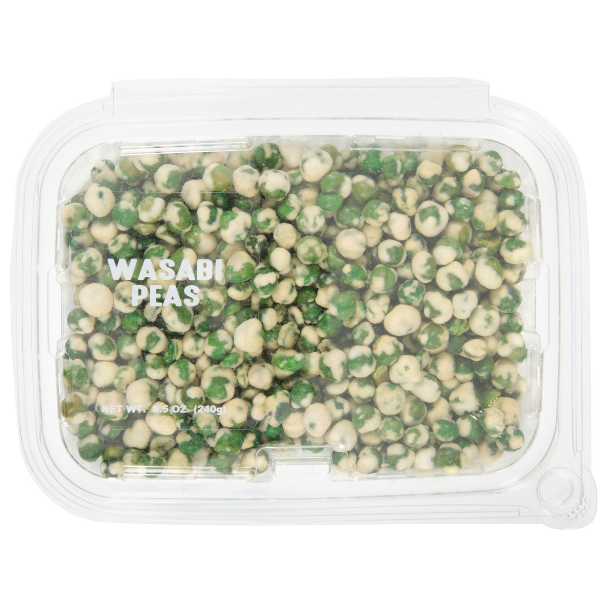 slide 1 of 1, UNFI Wasabi Peas 8.5 oz, per lb