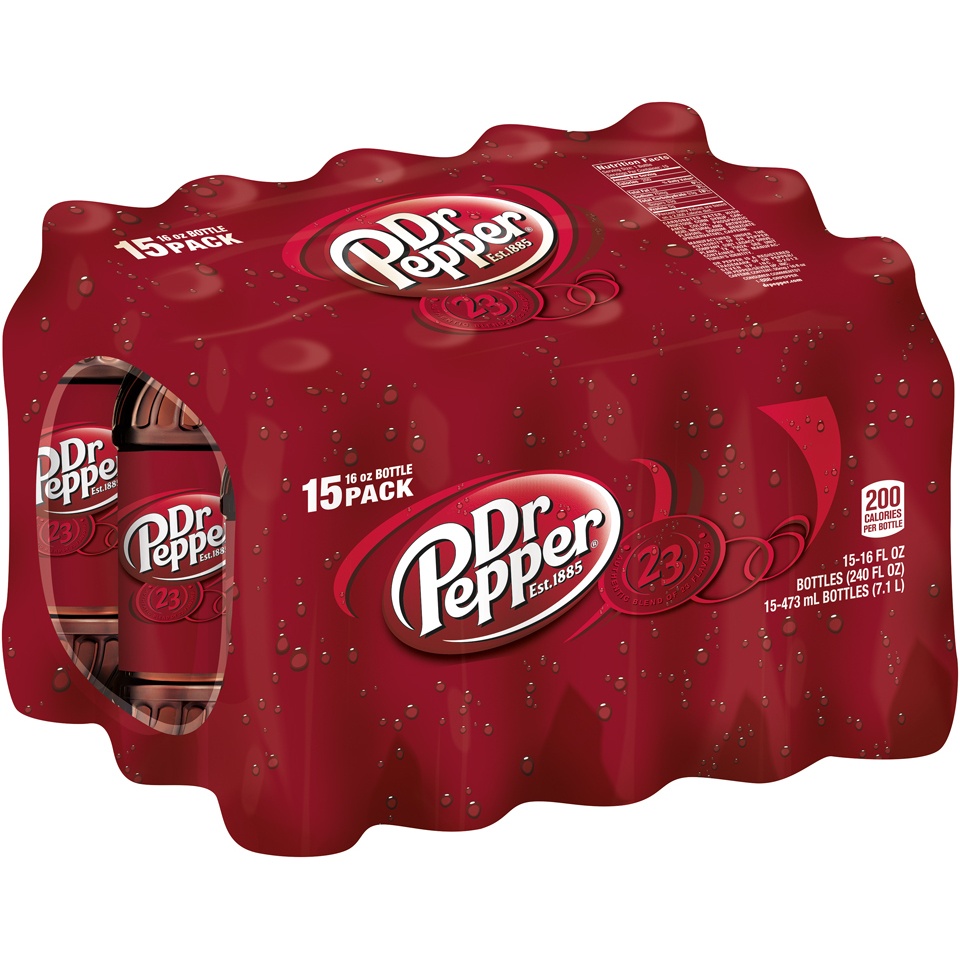 slide 2 of 3, Dr Pepper Soda- 15 ct, 15 ct