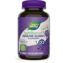 Nature's Way Kids Sambucus Elderberry Immune Gummy 60 Gummies