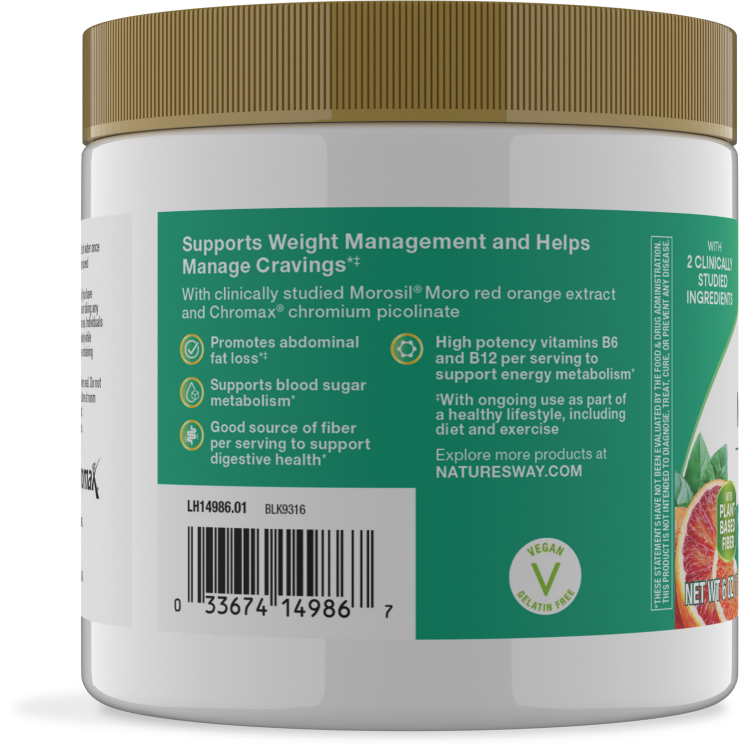 slide 2 of 4, Nature's Way No Sugar Added Drink Mix Mixed Fruit Flavored Weight Manager 6 oz, 6 oz