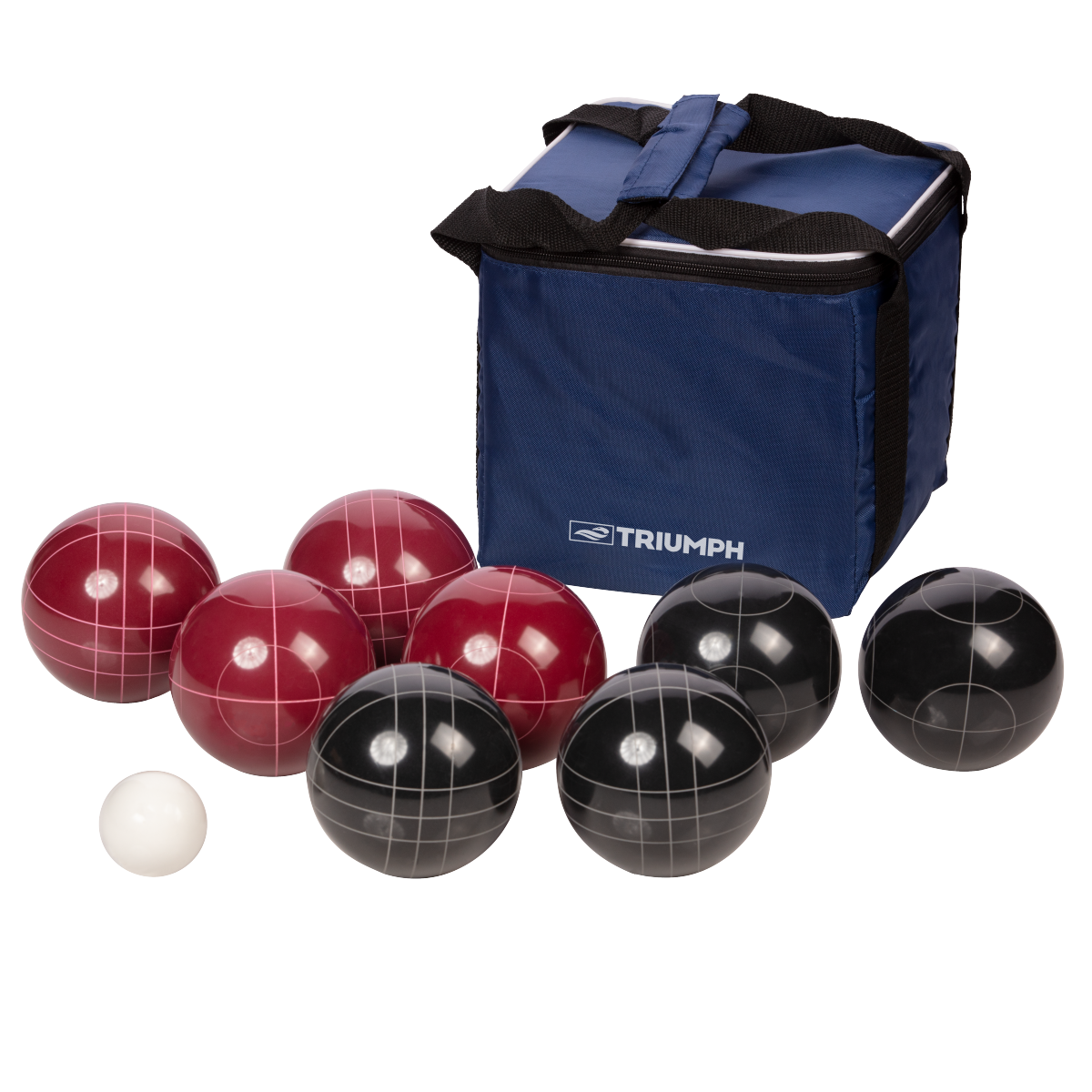 slide 1 of 1, TRIUMPH 100mm Resin Bocce Set, 100 mm