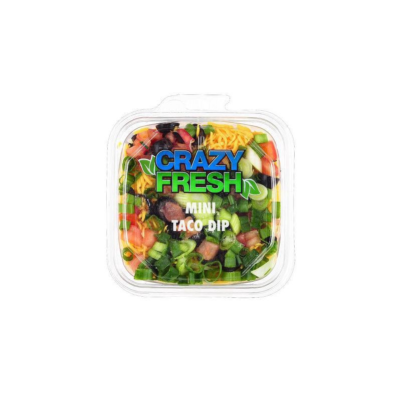 slide 1 of 5, Crazy Fresh Taco Dip 8 oz, 8 oz