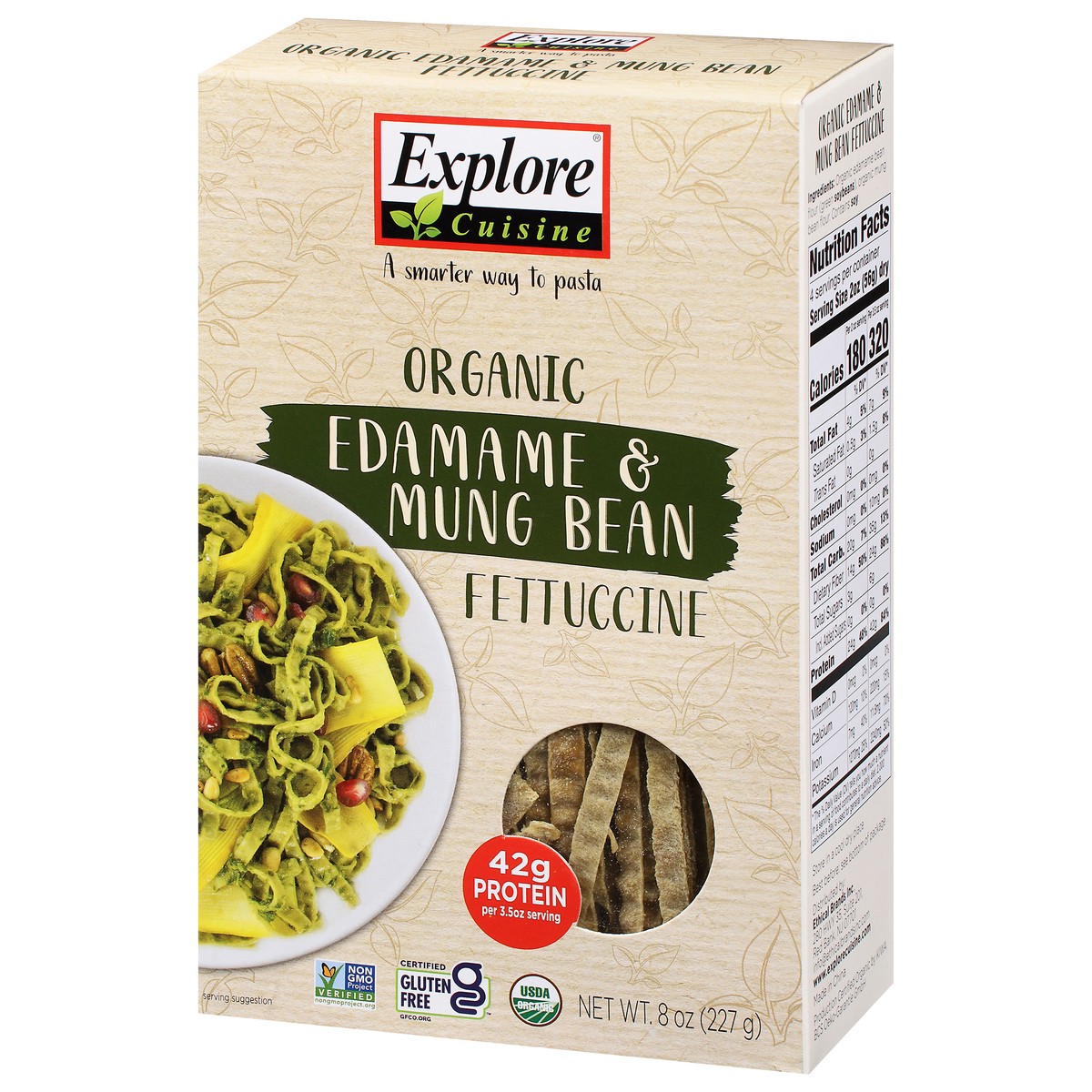 slide 9 of 9, Explore Cuisine Edamame Mung Bean Pa, 8 oz