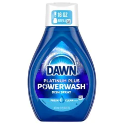 Dawn Powerwash Fresh Dish Spray, Liquid Dish Soap Refill, 16 Fl Oz