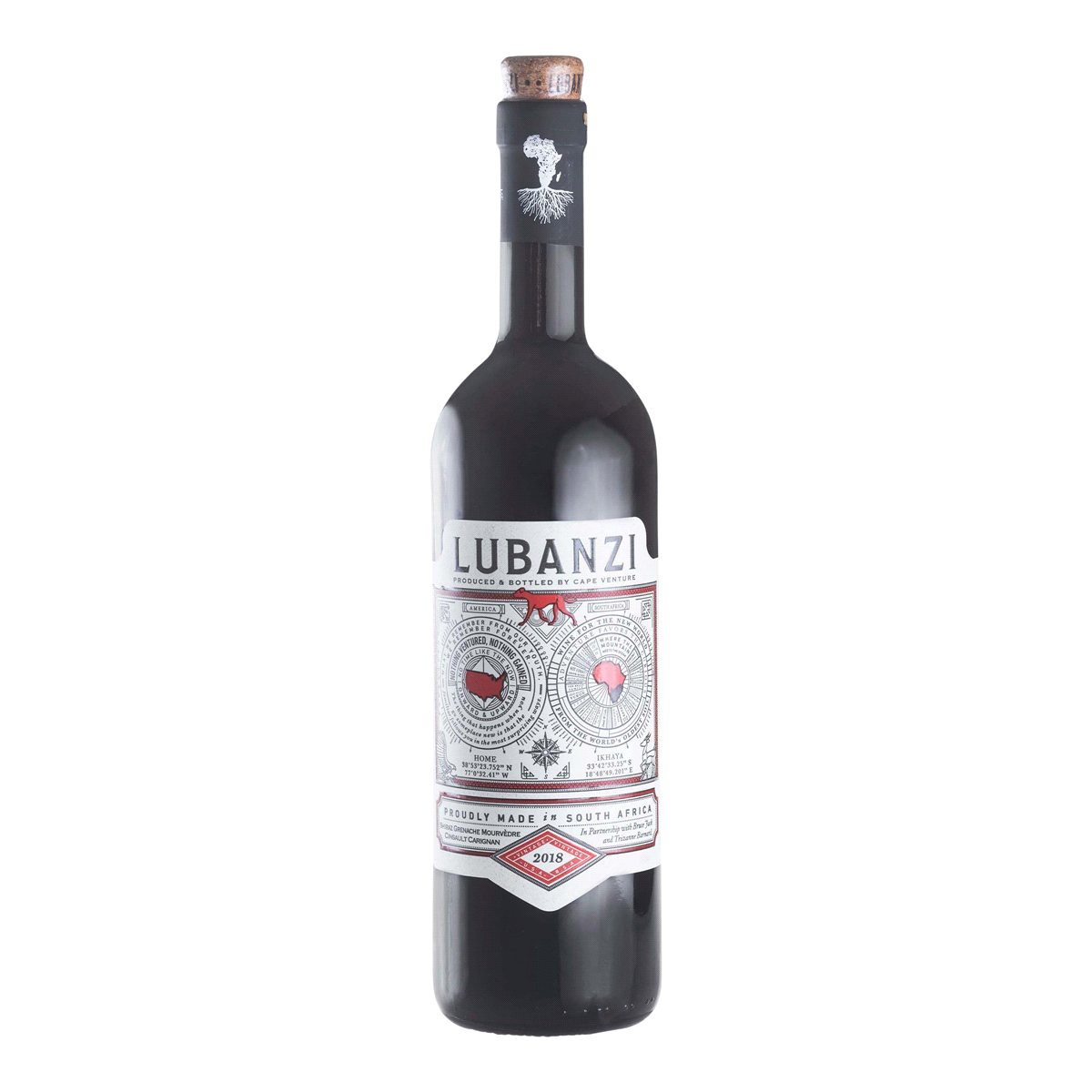 slide 1 of 1, Lubanzi Red Blend, 750 ml