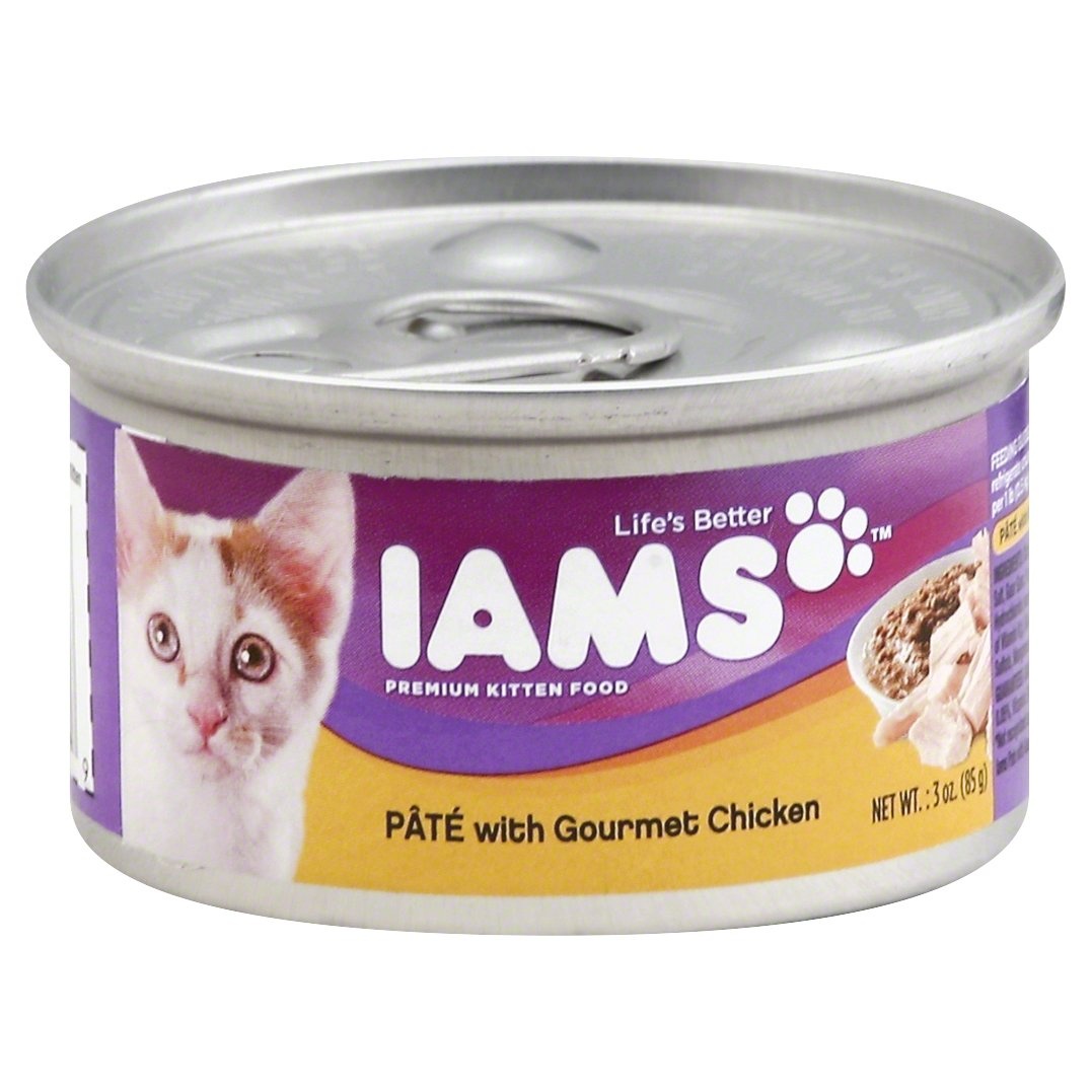 slide 1 of 1, IAMS Kitten Food 3 oz, 3 oz