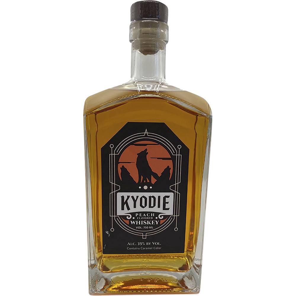slide 1 of 1, Kyodie Peach Whiskey, 750 ml