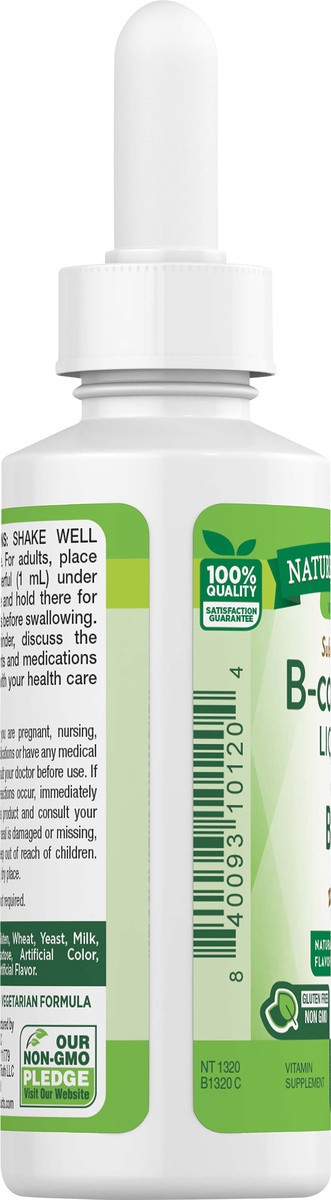 slide 5 of 5, Nature's Truth B-Complex Liquid plus B-12, 2 oz