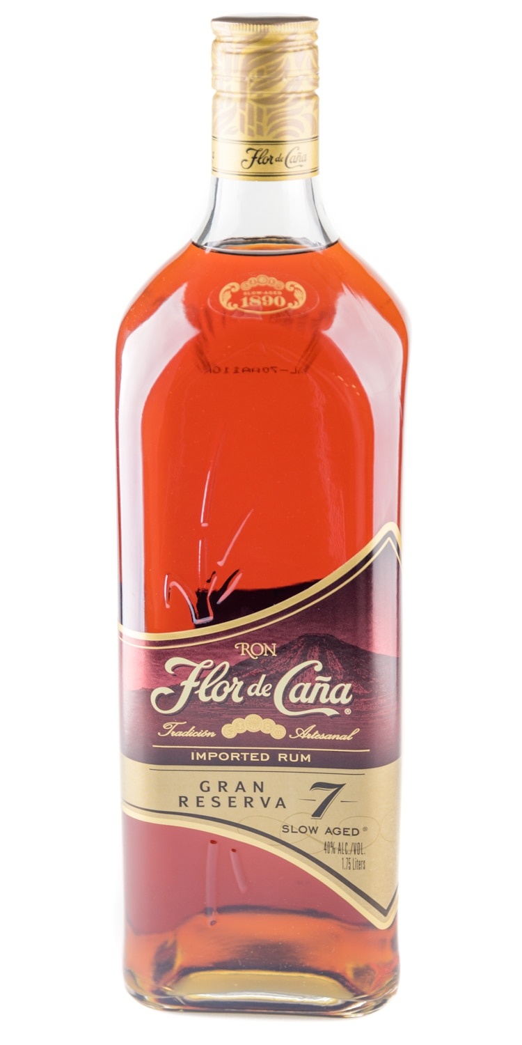 slide 1 of 1, Flor de Caña Grand Reserve 7Yrs Rum, 1.75 liter