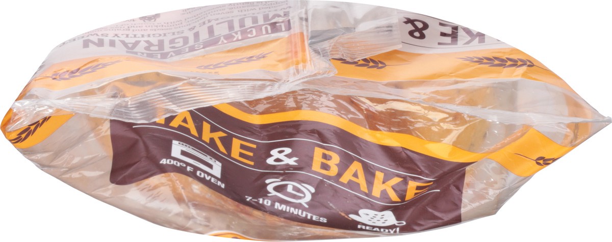 slide 10 of 14, Izzio Artisan Bakery Lucky Seven Multigrain Bread 14 oz, 14 oz