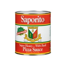 slide 1 of 1, Saporito Pizza Sauce, 107 oz