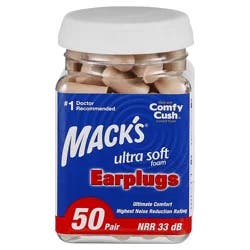 Mack's Ultra Soft Foam Earplugs 50 pr