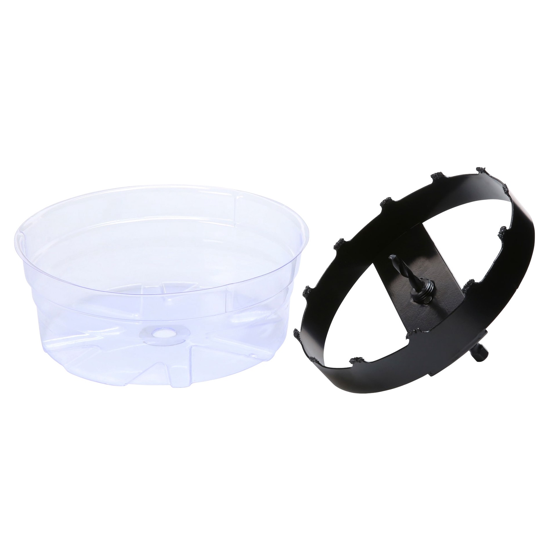 slide 2 of 6, Kobalt 6-3/8-in Carbide-grit Arbored Recessed lighting hole saw, 1 ct