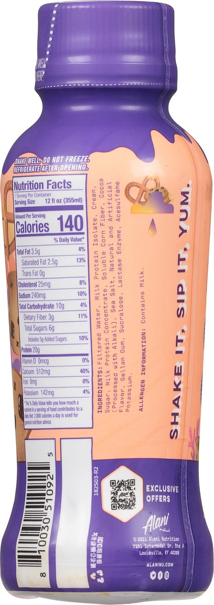 slide 8 of 9, Alani Nu Protein Shake Munchies 12oz, 12 oz