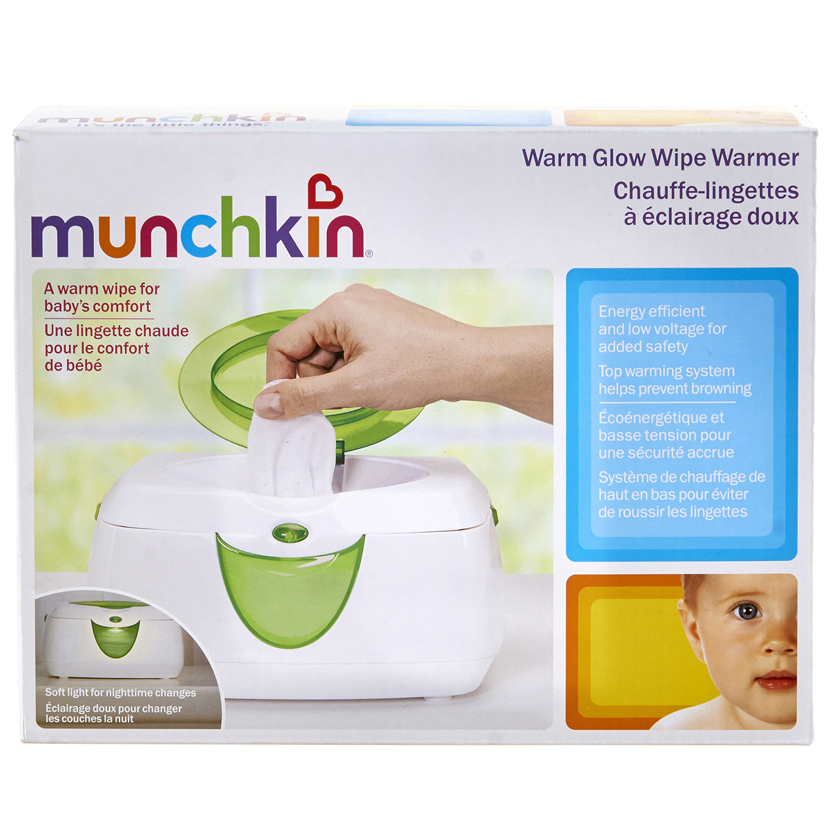 slide 1 of 4, Munchkin Warm Glow Wipe Warmer, 1 ct