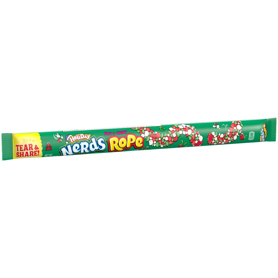 slide 3 of 8, Nerds Holiday Rope Candy, 0.92 oz