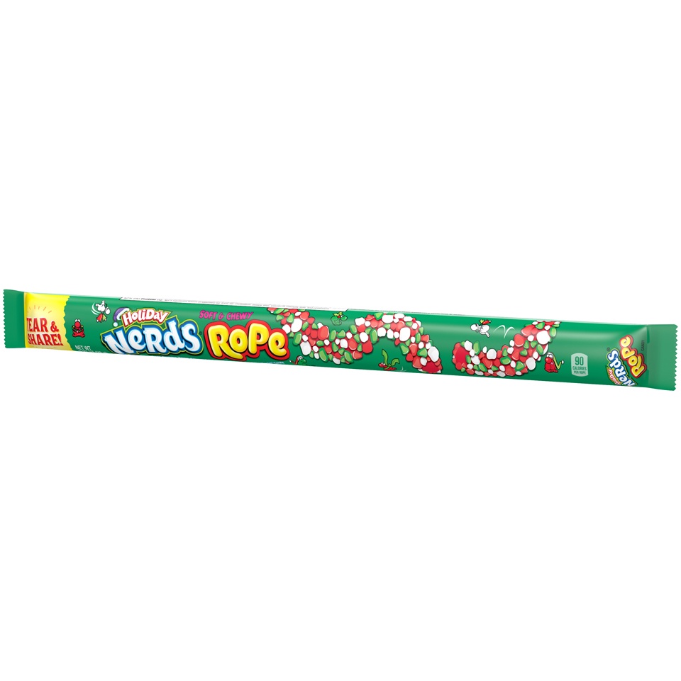 slide 4 of 8, Nerds Holiday Rope Candy, 0.92 oz